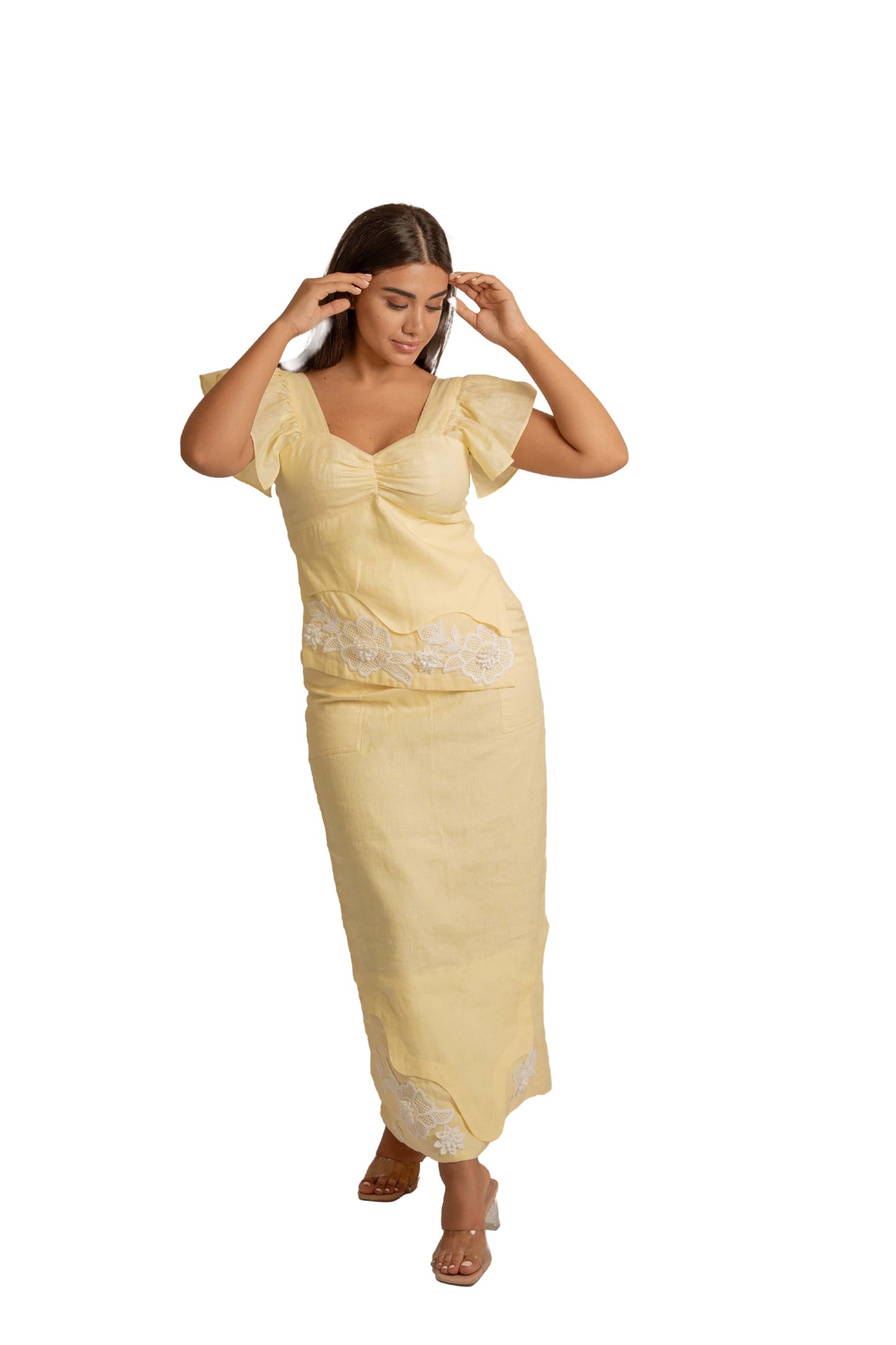 Blossom Yellow Skirt
