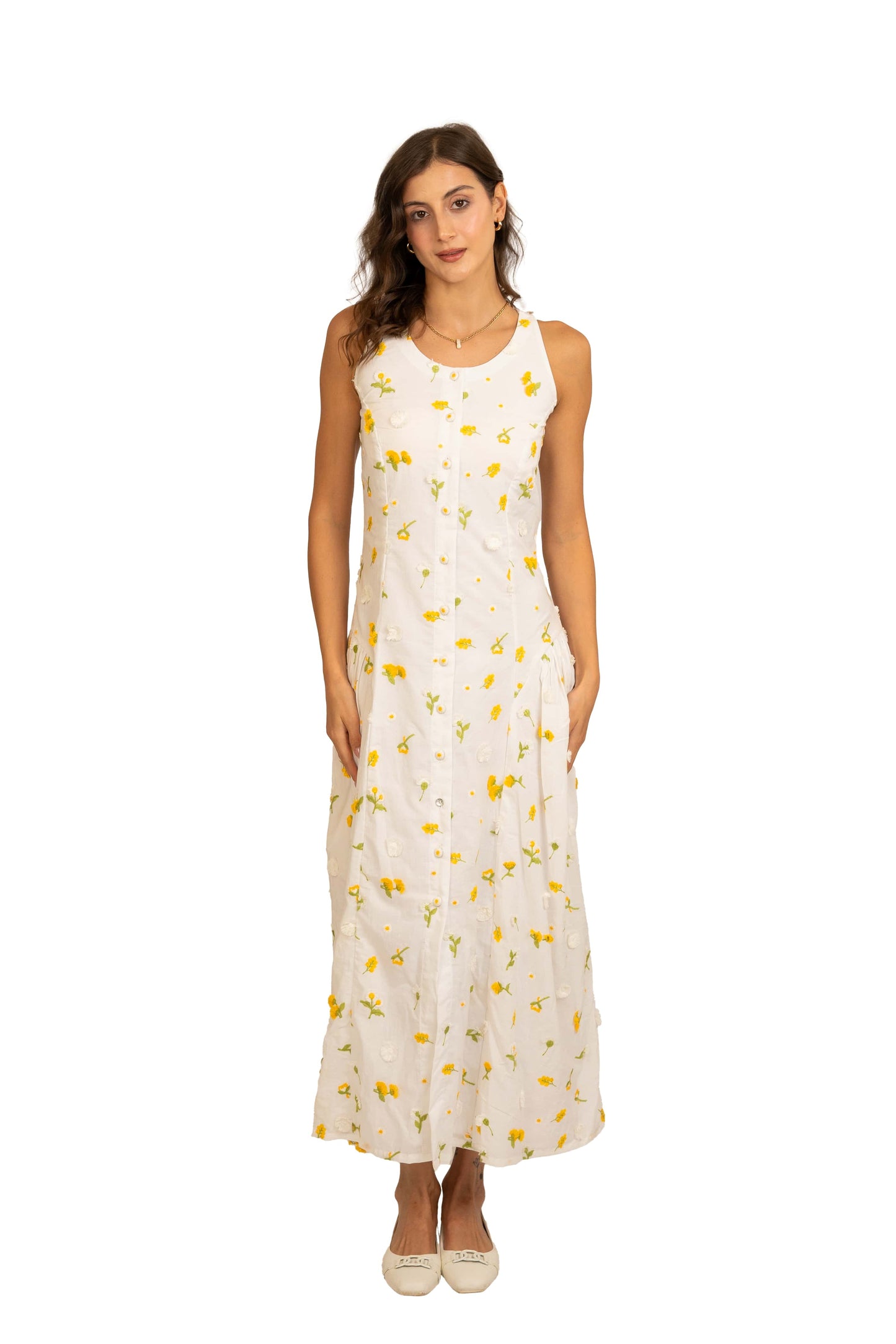 Zinnia Cotton Dress
