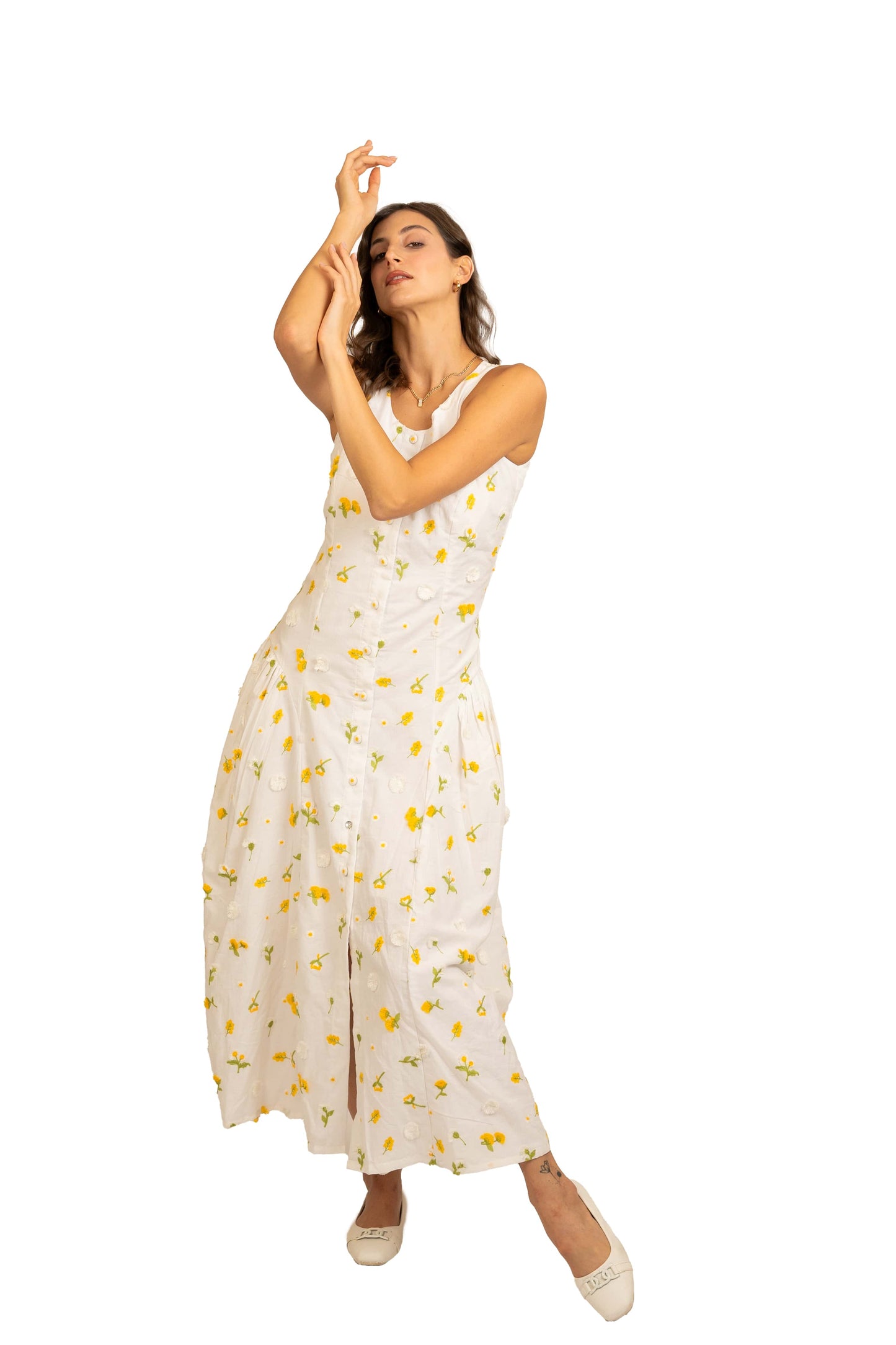 Zinnia Cotton Dress
