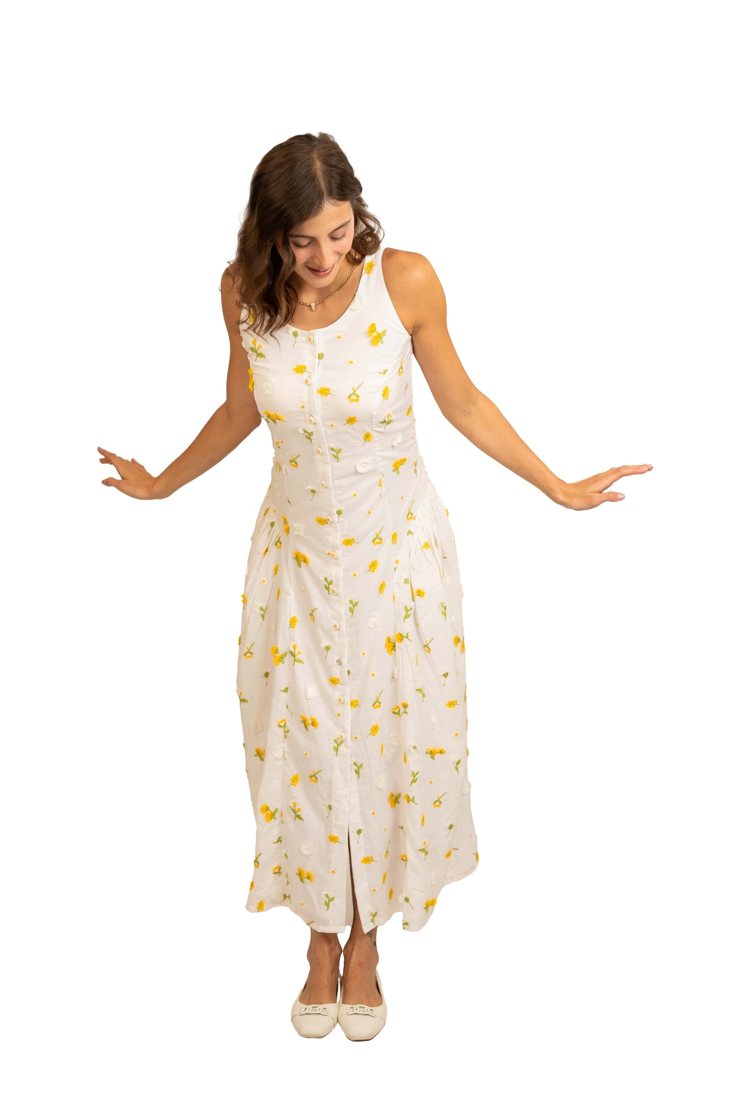 Zinnia Cotton Dress