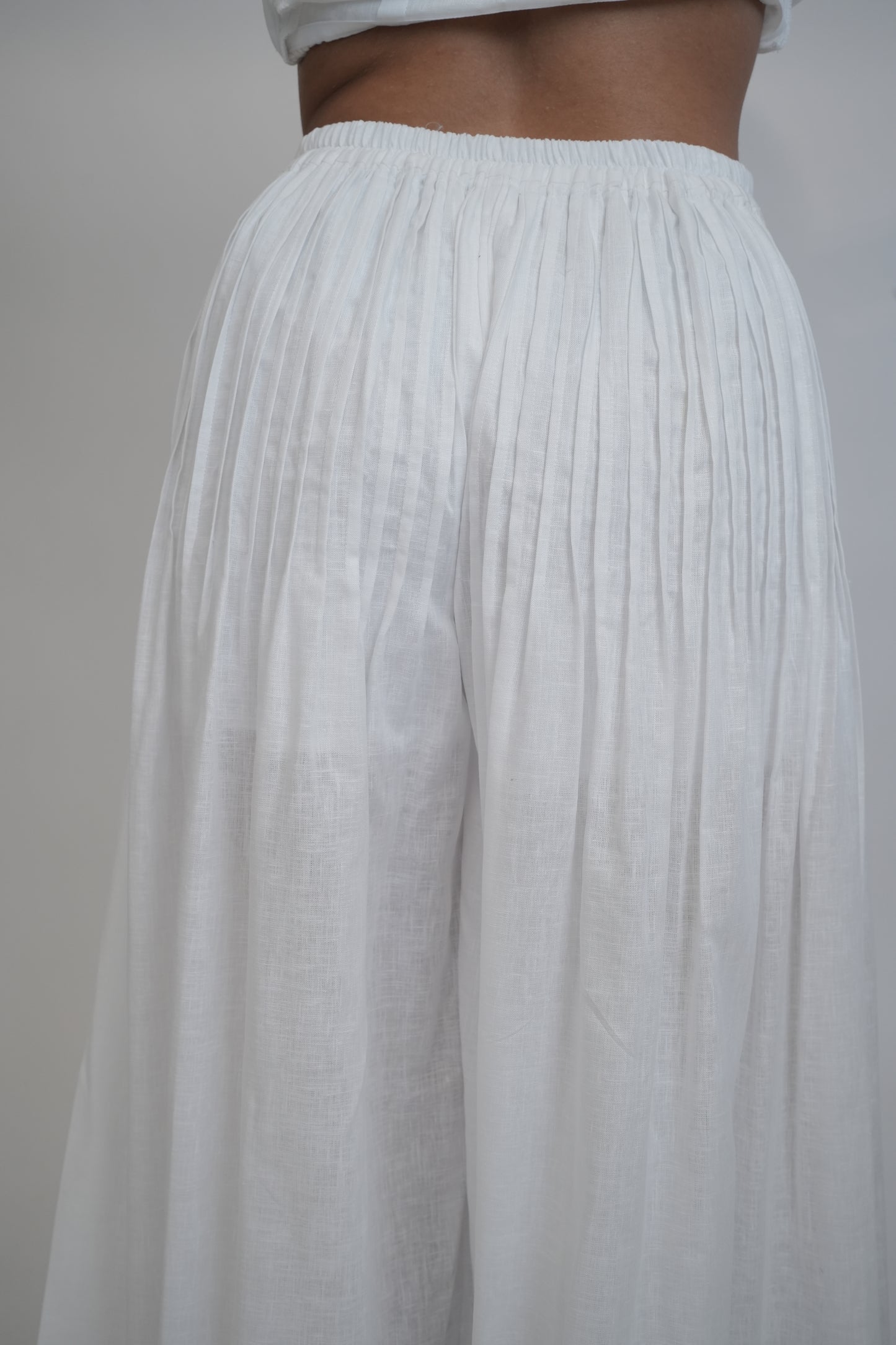 Margot White Linen Co-ord Set