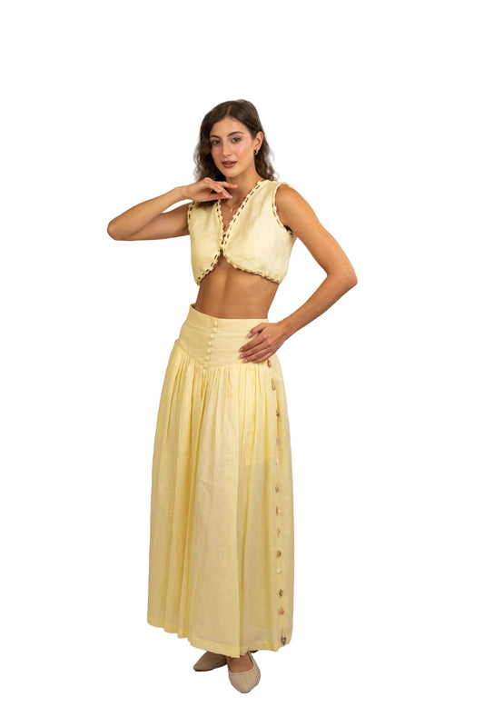 Ariel Yellow Co-Ord Set