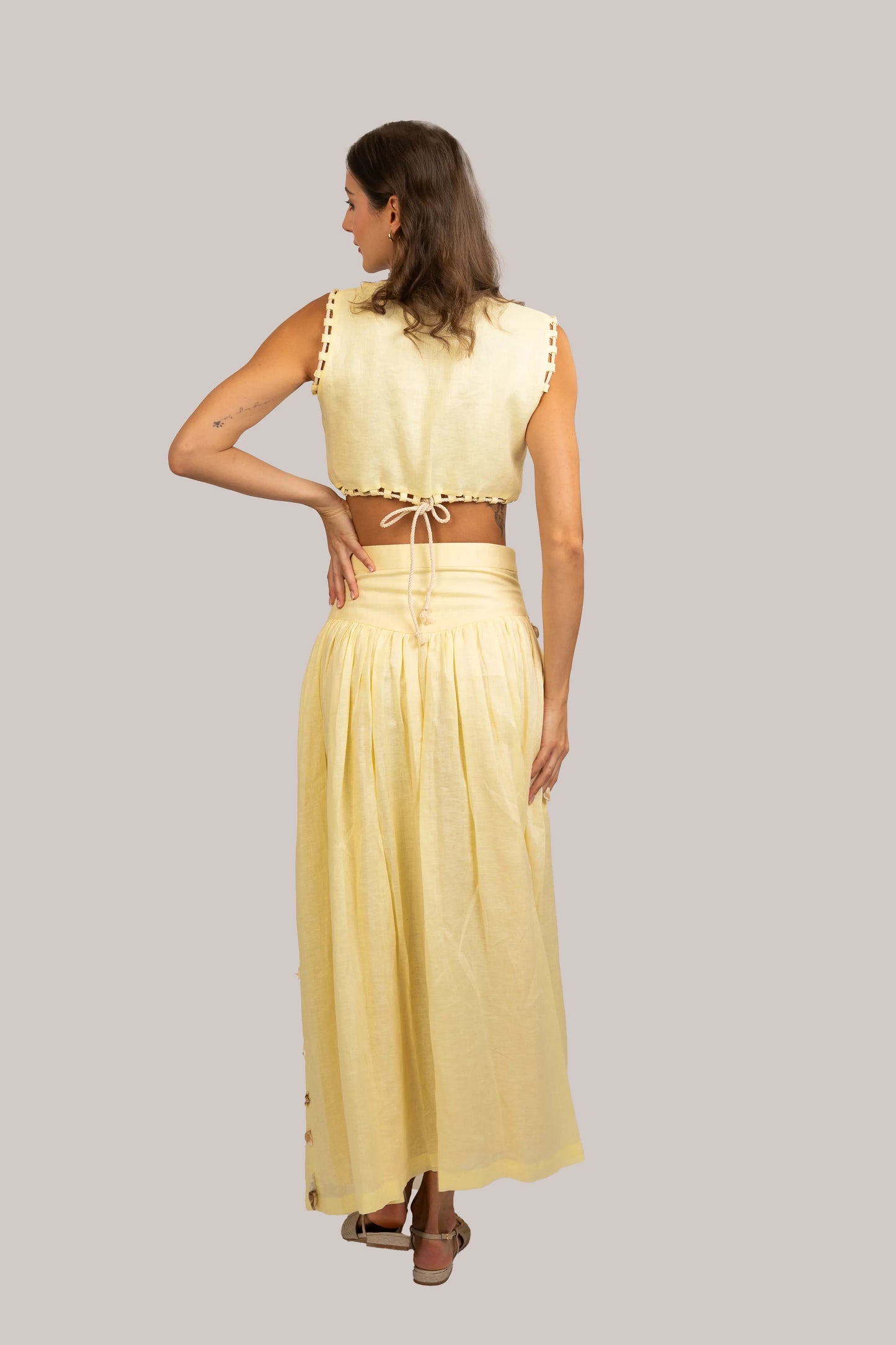Ariel Yellow Top