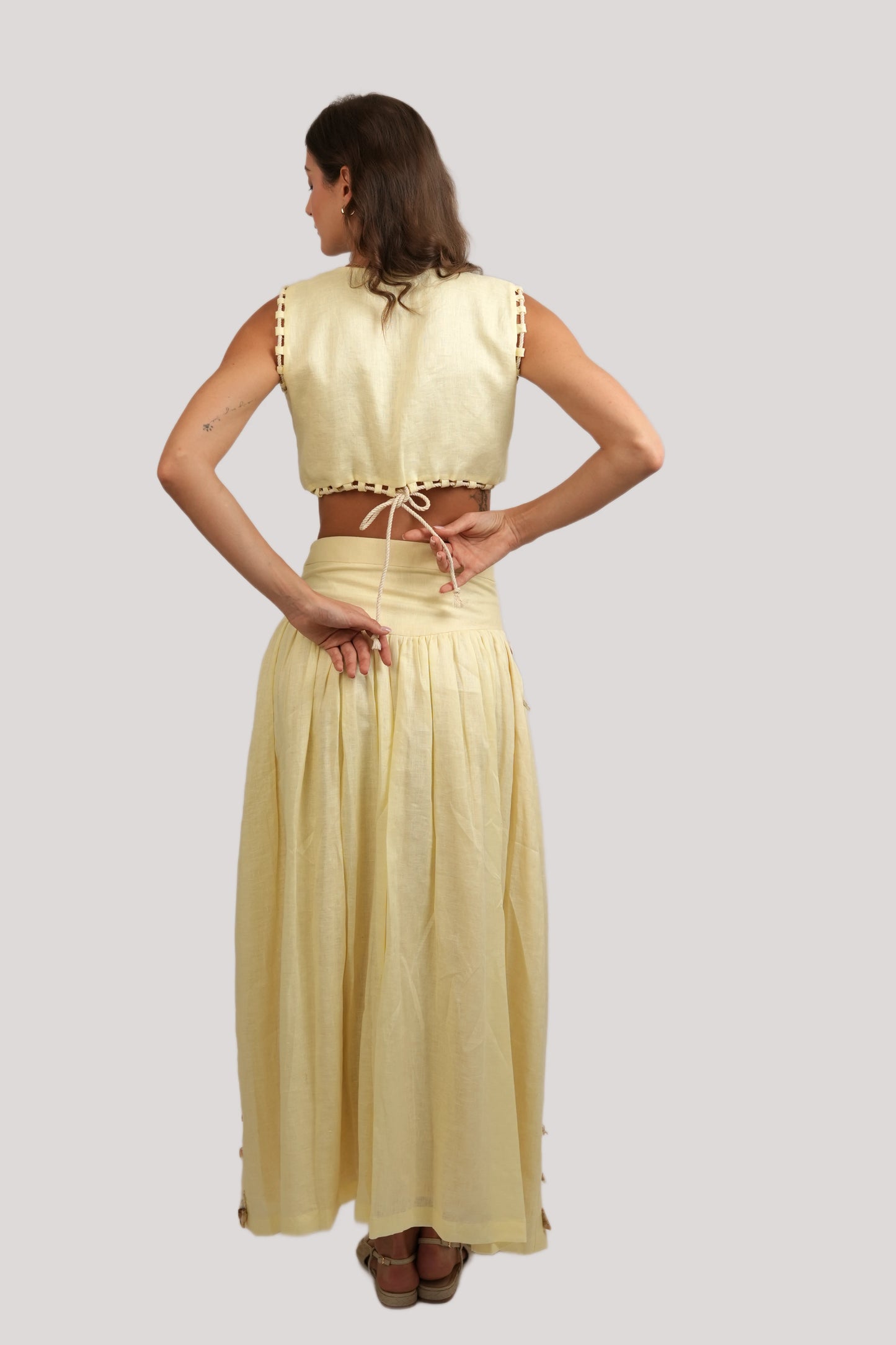 Ariel Yellow Top