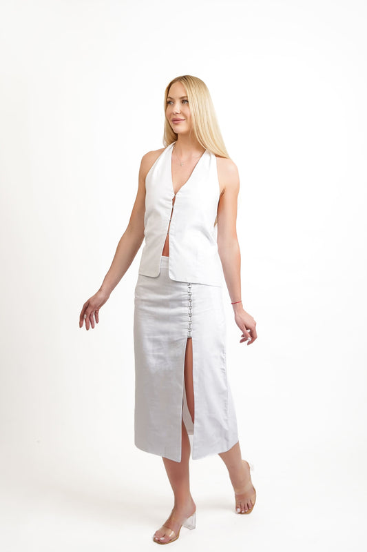 VERONICA WHITE SKIRT