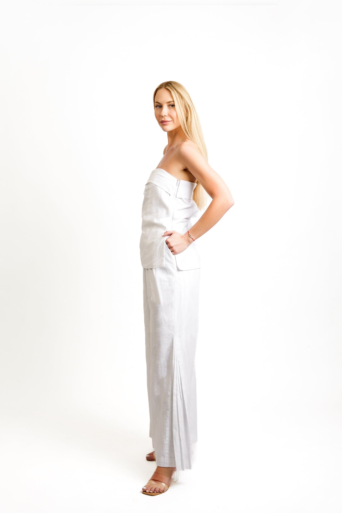 SAMANTHA WHITE CO-ORD SET
