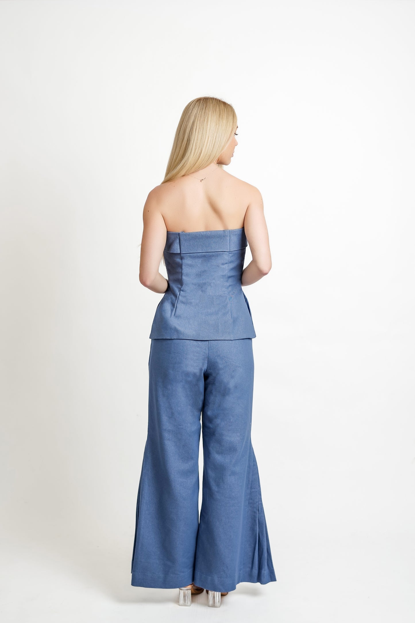 SAMANTHA BLUE CO-ORD SET