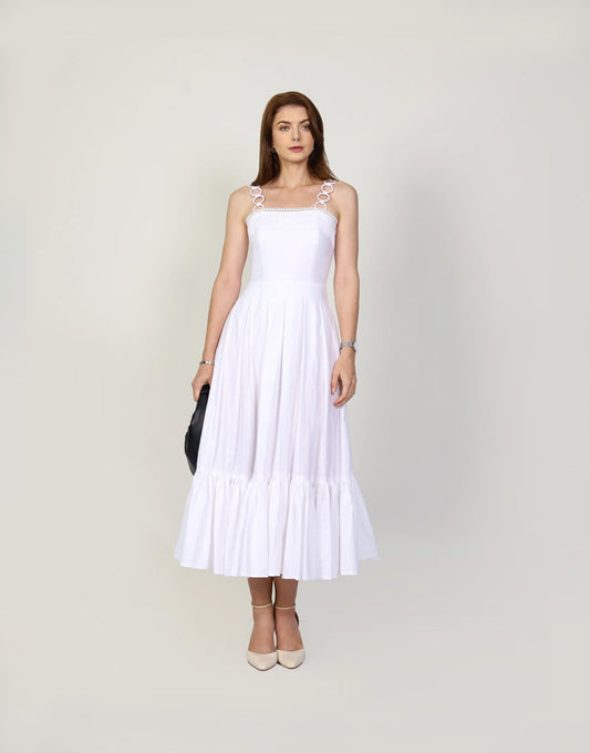 DAPHNE WHITE DRESS