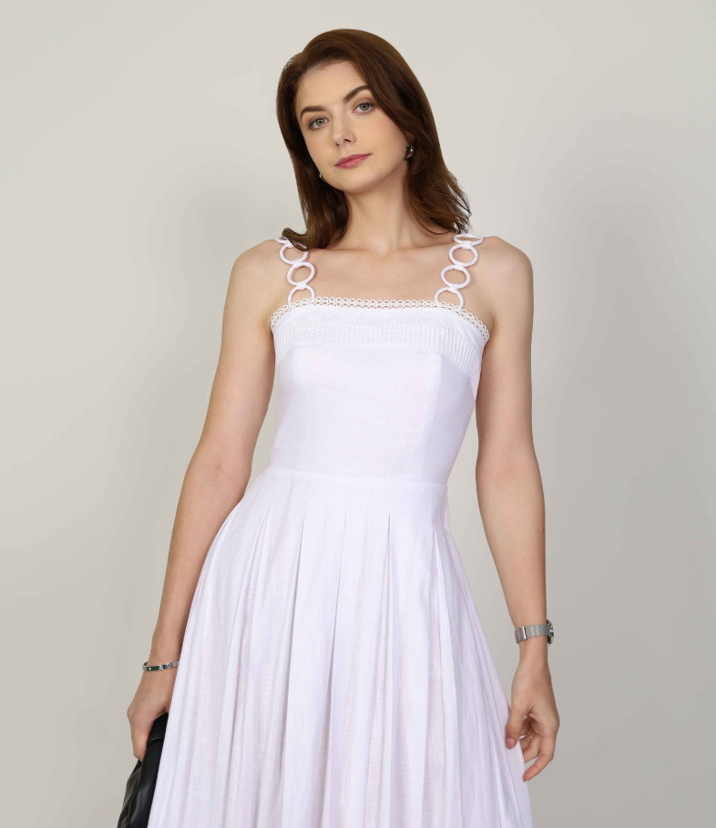 DAPHNE WHITE DRESS