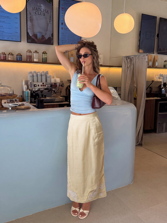Blossom Yellow Skirt