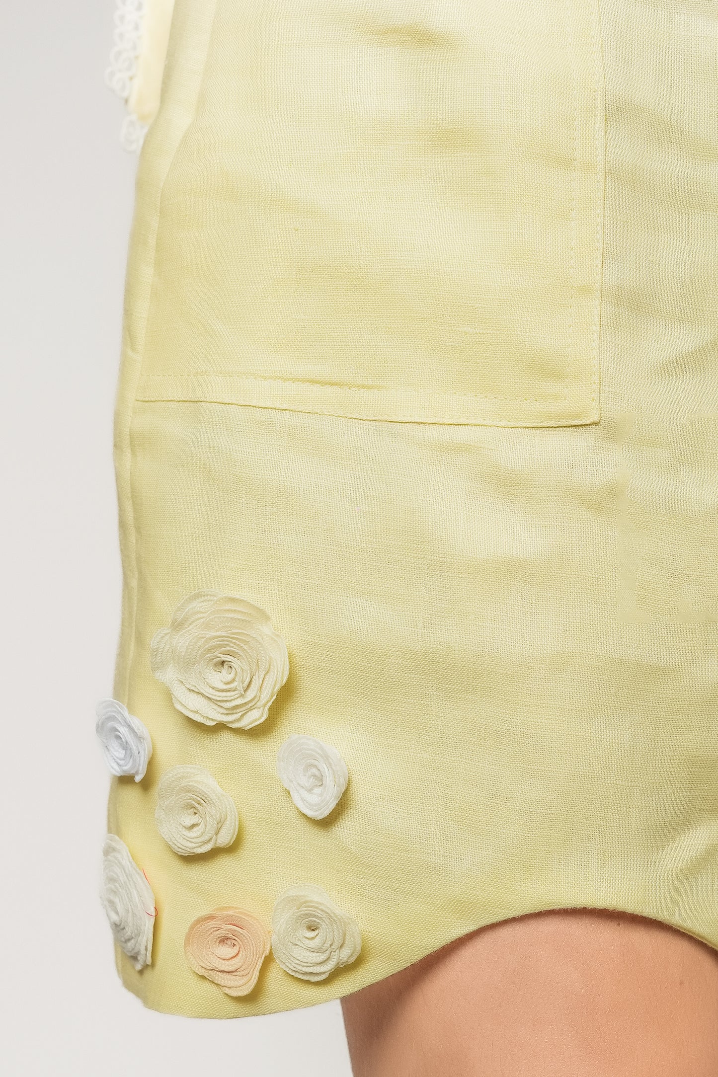 DAISY YELLOW LINEN CO-ORD SET