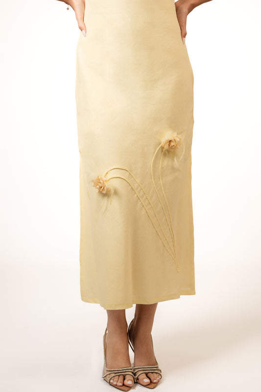 STELLA YELLOW MAXI DRESS