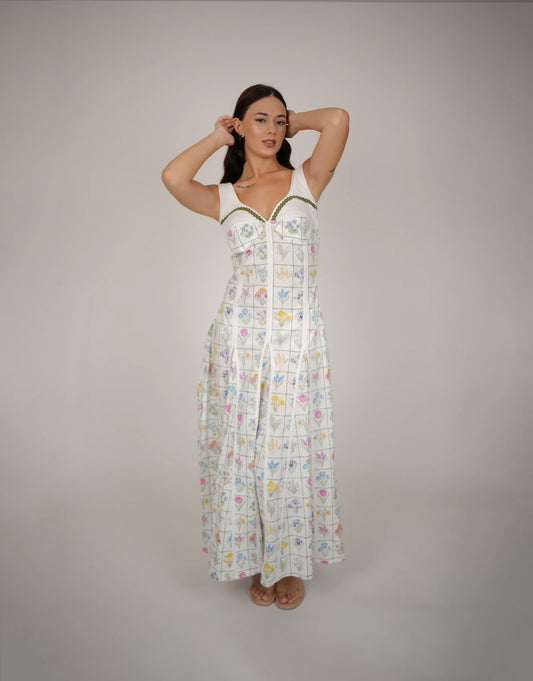 Eden Floral Maxi Dress