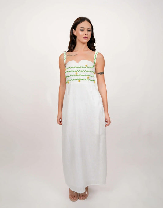 Lily White maxi dress