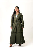 MATCHA TRENCH COAT - mudafashions