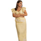 Blossom Yellow Linen Co-Ord Set