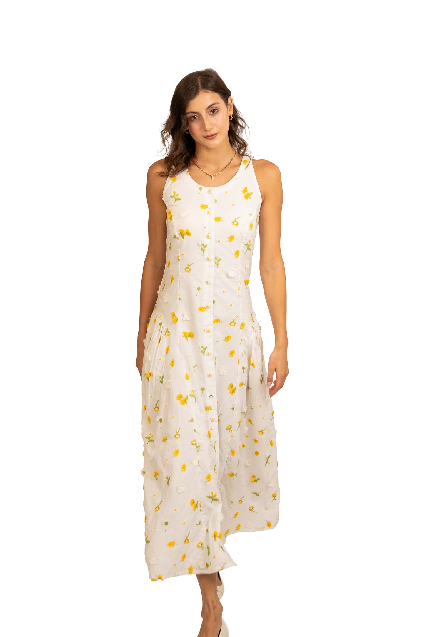 Zinnia Cotton Dress
