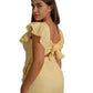 Blossom Yellow Linen Co-Ord Set