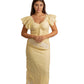 Blossom Yellow Linen Co-Ord Set