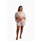 LUNA PINK AND WHITE STRIPED CO-ORD SET
