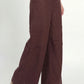 Emara Brown Linen Pant