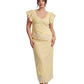 Blossom Yellow Linen Co-Ord Set