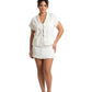 Mogra White Linen Top