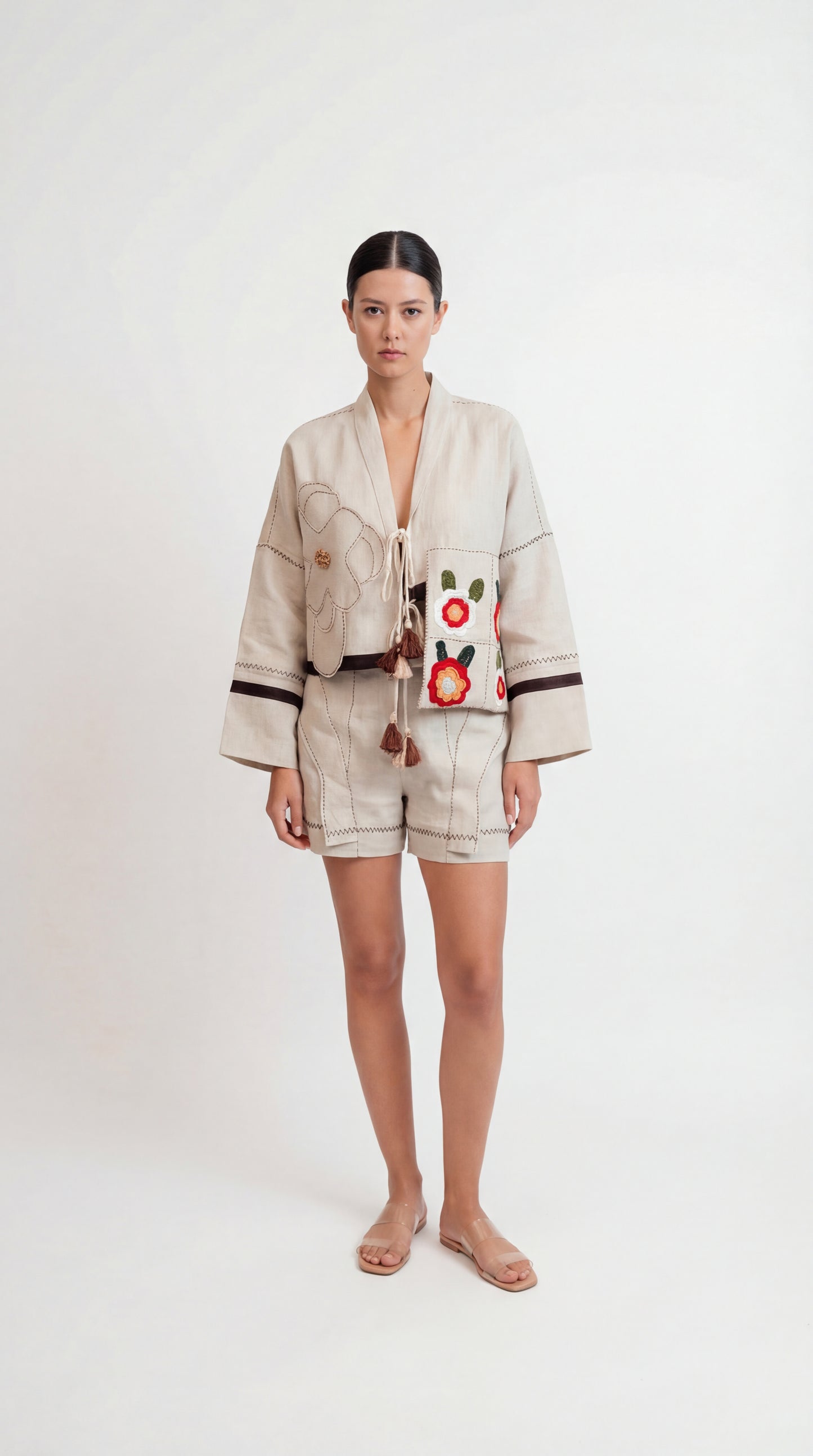 Emily Beige Co-ord Set