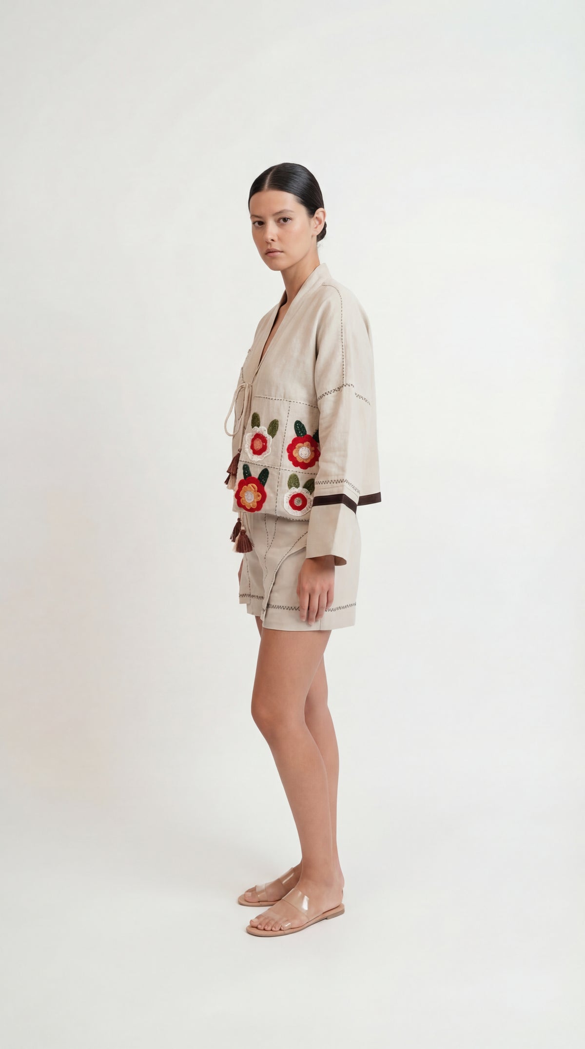 Emily Beige Co-ord Set