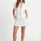 Mogra White Co-Ord Set