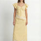 Blossom Yellow Linen Co-Ord Set