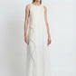 Pearl Linen Maxi Dress