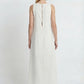 Pearl Linen Maxi Dress
