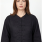 Inori Black Linen Top