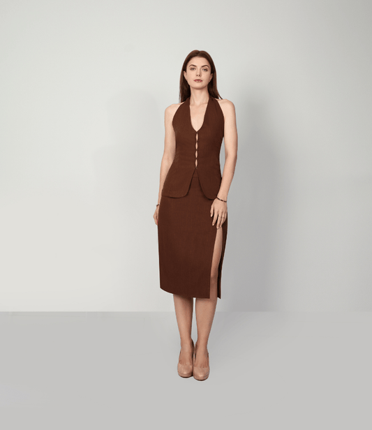 VERONICA BROWN TOP