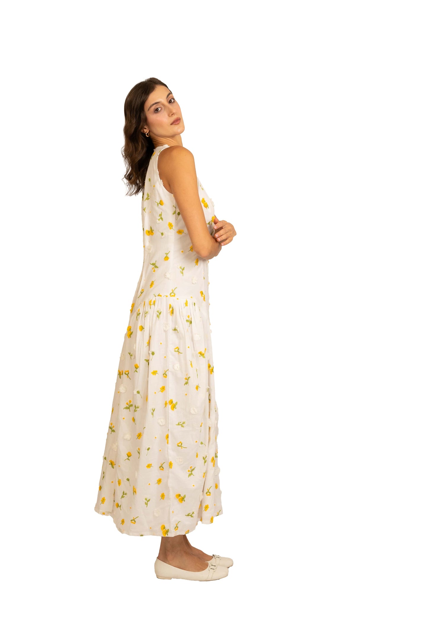 Zinnia Cotton Dress