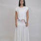 Fiji Summer Sleeveless White Linen Top