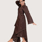 Espresso Asymmetrical Brown Skirt