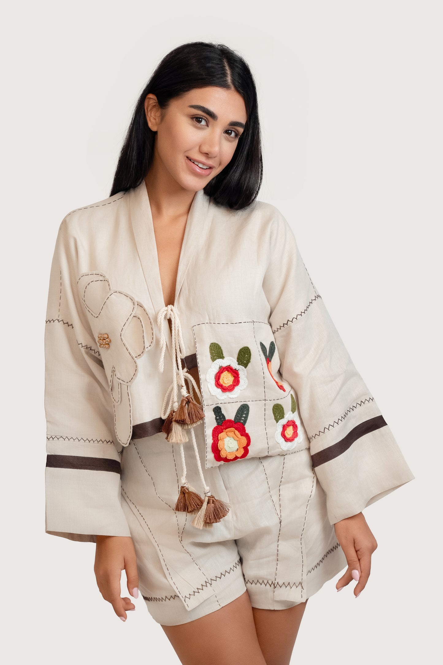 Emily Beige Co-ord Set