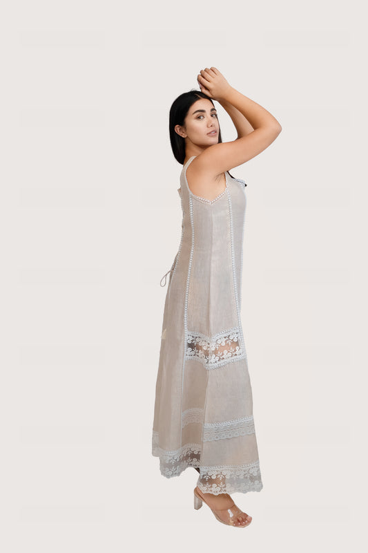 Ibiza Beige Dress