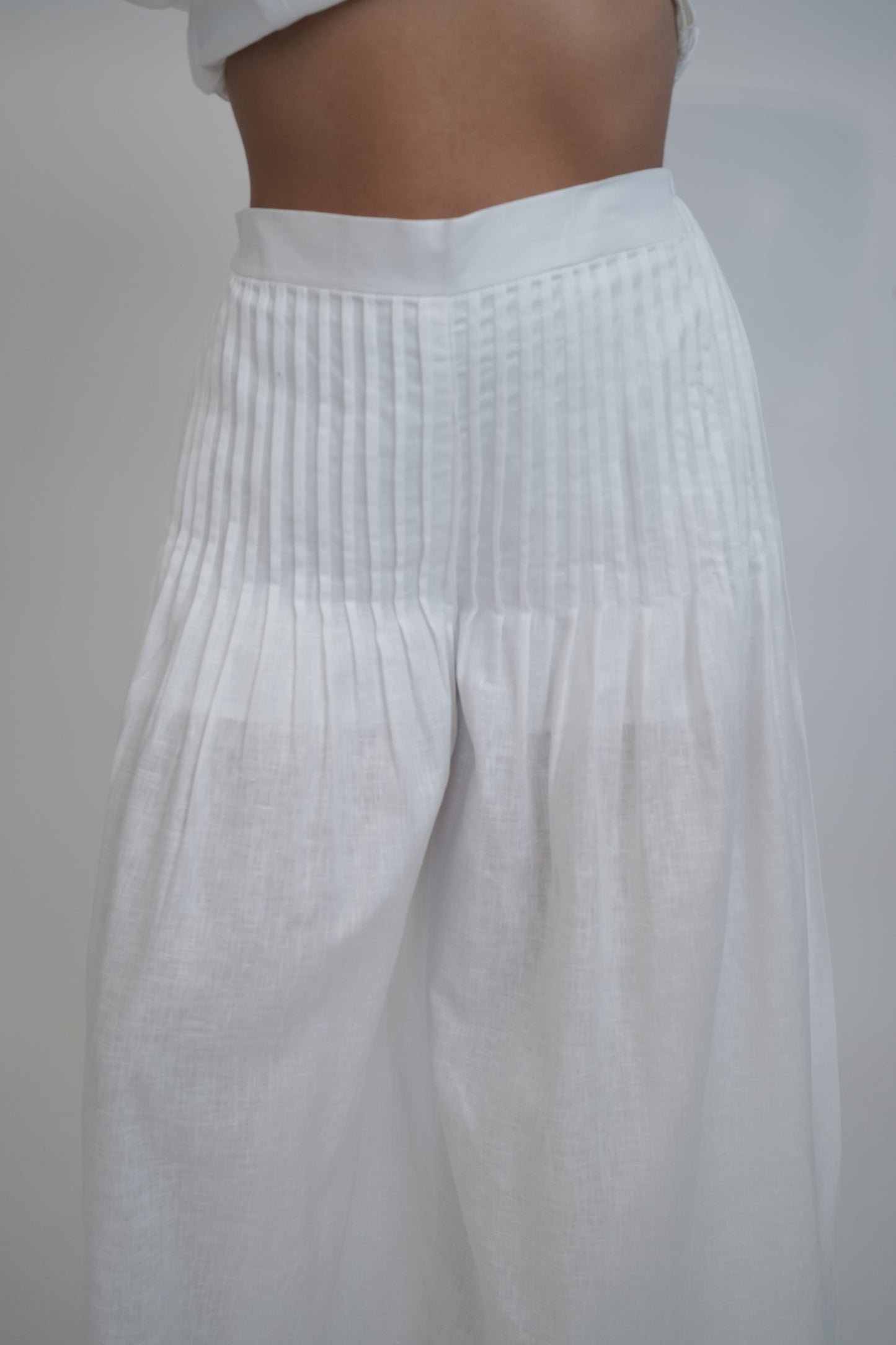 Margot White Linen Co-ord Set