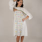 Poppy White Floral Short Dress