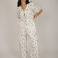 Aster Floral white Trouser/Pant