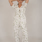 Aster Floral white Trouser/Pant
