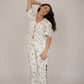 Aster Floral white Trouser/Pant