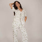 ASTER WHITE FLORAL CO-ORD SET