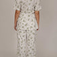 Aster Floral white Trouser/Pant