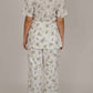 Aster Floral White Top/Shirt