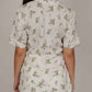 Aster Floral White Top/Shirt