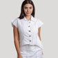 Zahra Co-Ord White Linen